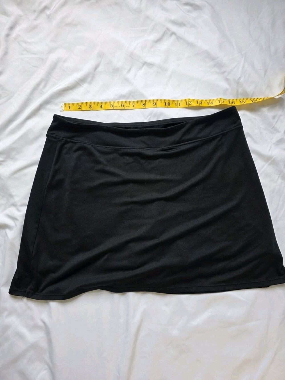 Tranquility By Colorado Athletic Skort Black Size Large Mini Skirt Breathable